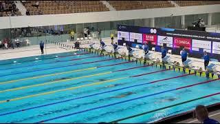 THOMAS  CECCON  WORLD CUP BERLINO  2023  100 backstroke  final  52.27