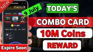 Daily combo hamster kombat 9 July | Hamster kombat daily combo | Hamster kombat daily combo today