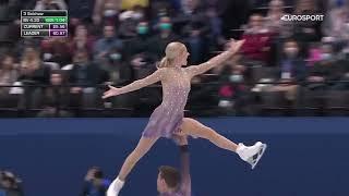 2022 WC FP - Alexa Knierim & Brandon Frazier (USA)