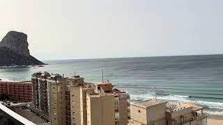 DXpedition to Calpe JM08AP: a view from the 12th floor of the hotel