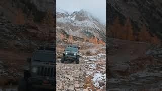 Mind blowing campsite  #jeepgladiator #mojave #overlanding #offroad #hemi