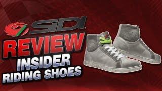 Sidi Insider Riding Shoes Review from Sportbiketrackgear.com