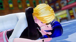 【MMD Miraculous】Surprise Kiss  (Adrienette)【60fps】