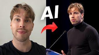 This AI Creates Photos of You Giving SPEECH