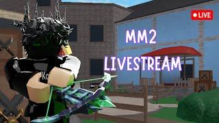 IM BACK I MM2 LIVE #roblox #mm2 #mm2live #shorts #verticallive #murdermystery2