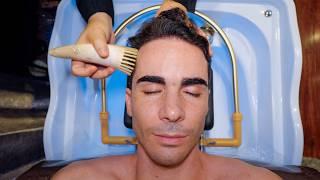 ASMR: I Was Asleep in Minutes!  Thai Sleep Salon Head Water Massage