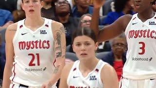 Last 90 seconds of Indiana Fever vs Washington Mystics