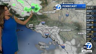 Fall cooldown brings crisp temps, chance of light rain to SoCal