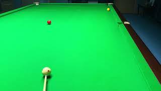 Recovering the white from the baulk side cushion in English Billiards by Rob Hall