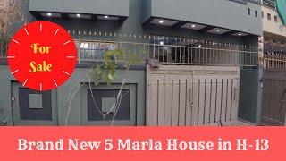 H-13 Brand New 5 Marla House for Sale