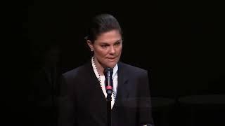 Crown Princess Victoria and Prince Daniel at Dramaten in Stockholm