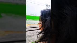 ️Train journey is an emotion  #train #journey #hubbywifey #love #entertainment #funny #trending️