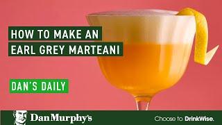 Earl Grey MarTEAni cocktail recipe