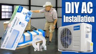 DIY Mr. Cool Air Conditioner INSTALLATION