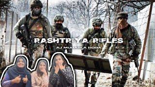 First Time Reacting on “INDIAN ARMY” NEW Attitude VideosRashtriya Rifels || Ft.CrazyHum