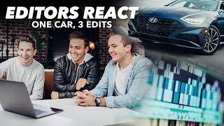 3 Different Car Ad Edits Using Same Footage - Hyundai Sonata 2020