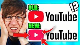 Youtube has changed it's logo (CRAZY UPDATE)