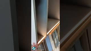 Новый проект от NOVALUX. Стильная кухня из Acryl Glass. Механизм SERVO-DRIVE.
