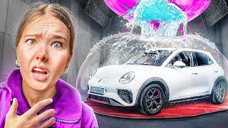 XXL BLASE vs LEAS AUTO Challenge (beschütze das Auto)