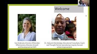 Culturally Responsive Education Through Teacher Residencies: Clover Park & Dr. Adeyemi Stembridge