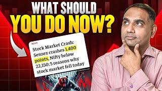 Markets dropped 1400 points! What Should You Do?