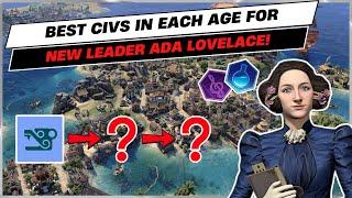 Best Ada Lovelace Civs for Civ 7 in Each Age! | Civ 7 DLC | Civ 7 Crossroads of the World