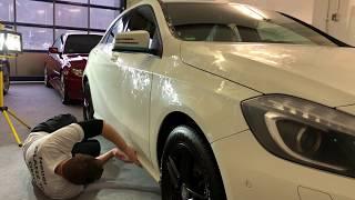 PS Car Garage - Mercedes A Klasse  - 15 h Detailing - Aufbereitung - Swissvax Glacier