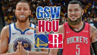 NBA 2K25: WARRIORS vs ROCKETS | PS5 PRO GAMEPLAY [4K UHD]