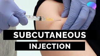 Injecție subcutanată (injecție SC) - Ghidul OSCE | UKMLA | CPSA