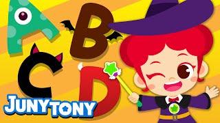 Alphabet Halloween | Trick or Treat | Alphabet Songs for Kids | Halloween Songs | JunyTony