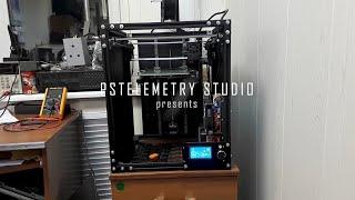 3D printer in the workshop.