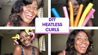 HOW TO HEATLESS CURLS WITH A FLEXI ROD SET | SIMPLE AND FAST TECHNIQUE