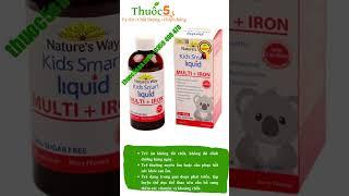[Review] Nature’s Way Kids Smart Multi Iron liquid – Bổ sung vi chất sắt
