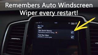 Volvo Auto Windscreen Wiper Memory