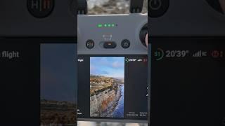 How to Cliffside-Portrait-Mode with your DJI Mini 4 Pro! #dji #drone #shorts