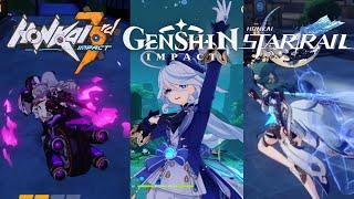 Exploration - Honkai vs Genshin vs Star Rail