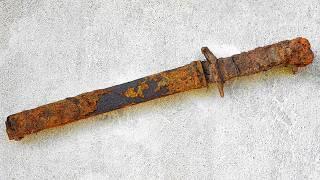 Restoration Rusty Knife