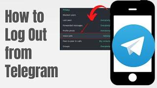 How to Log Out of Your Telegram Account (Android)