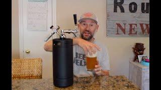 TMCRAFT Mini Keg 128 Oz Co2 Amazon - Review Homebrew Beer - Brewing #amazon #beer #brewing