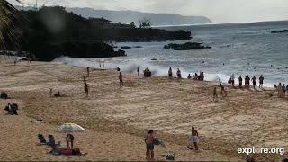 1 visitor dead, 2 injured after being swept into ocean by large surf on Oahu’s North Shore