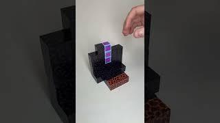 А вы побеждали Эндер-дракона? Магнитный конструктор майнкрафт.  #minecraft#майнкрафт#конструктор