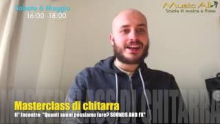 Masterclass di chitarra - Scuola di musica Music All di Roma