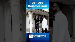 90 Day Renovation #shorts #realestate #realestateinvesting #homerenovation #stratwell