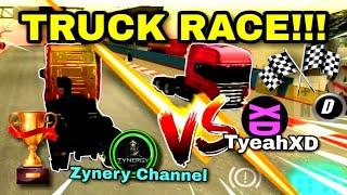 TRUCK RACE?!! with TyeahXD!!! & more funny moments  | Car Parking Multiplayer