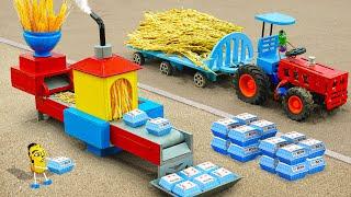 Diy tractor making mini Mochi Conveyor Belt Machine |  diy Agriculture Machine | HP Mini