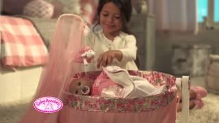 Smyths Toys - Baby Annabell Rocking Cradle