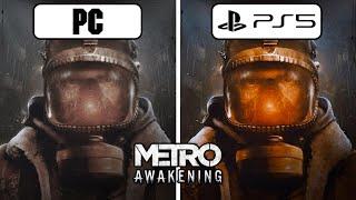 Metro Awakening PS5 vs PC Graphics Comparison