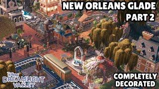 TURNING MY GLADE OF TRUST INTO A NEW ORLEANS INSPIRED CITY//DISNEY DREAMLIGHT VALLEY//PART 2