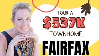 Tour a $500K+ townhome in Fairfax VA| Reston Realtor | home tour| home for sale