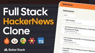 Build a HackerNews Clone: Hono, Tanstack Router, Drizzle, React Query, Lucia & more